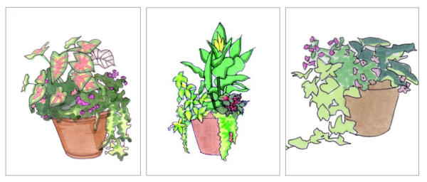 Container design sketches